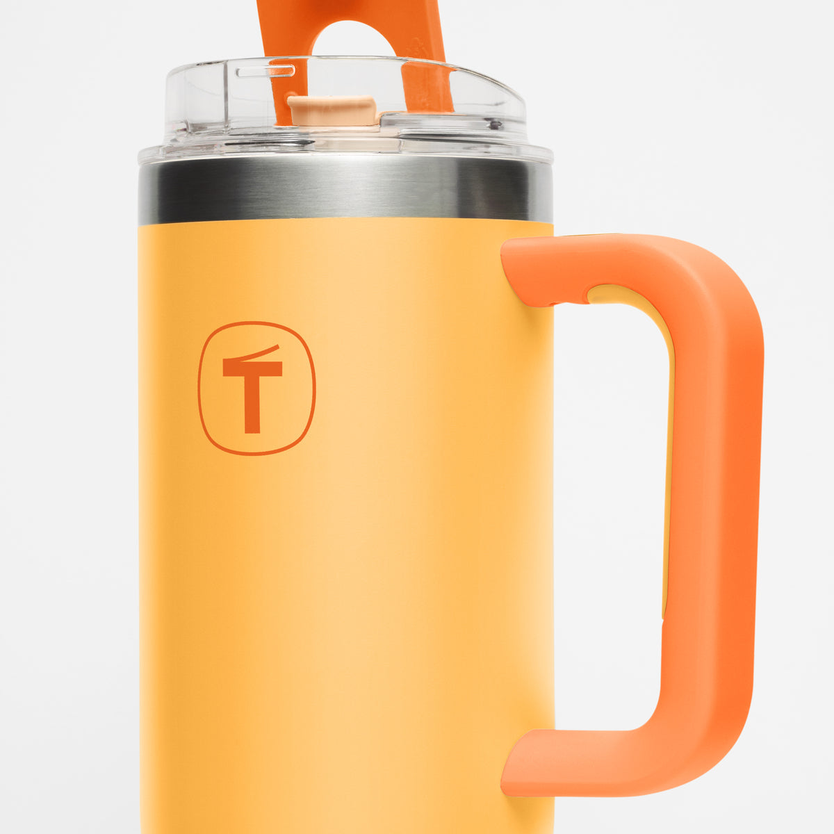 Copo Térmico Big T Com Canudo 1,1L Damasco
