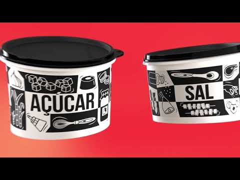 Tupper Caixa Açúcar 1,4kg Pop Box