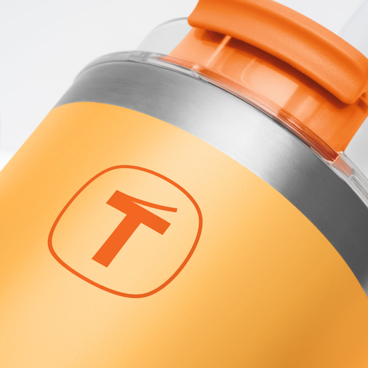Copo Térmico Big T Com Canudo 630ml Damasco