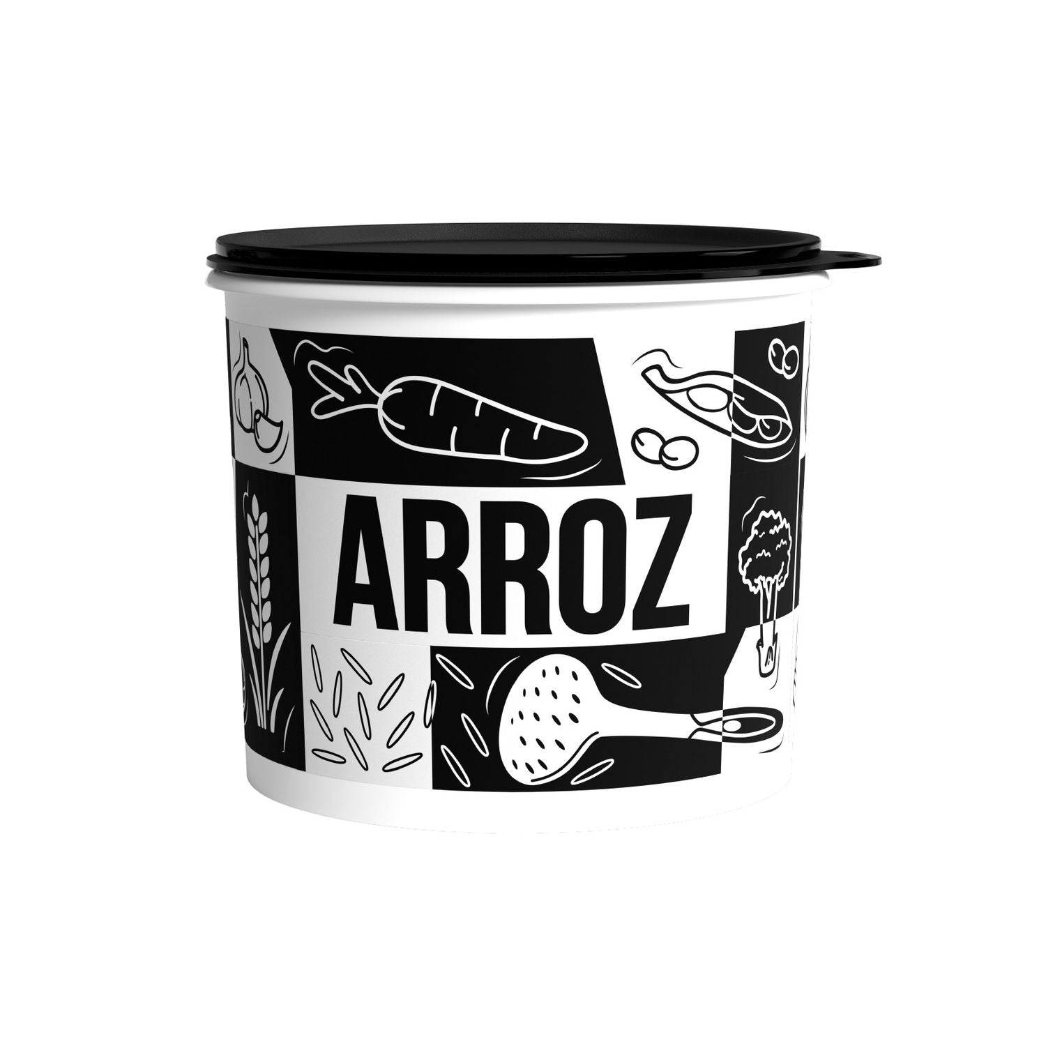 Tupper Caixa Arroz 5kg Pop Box