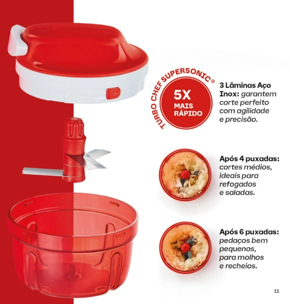 Turbo Chef Supersonic 300ml Vermelho
