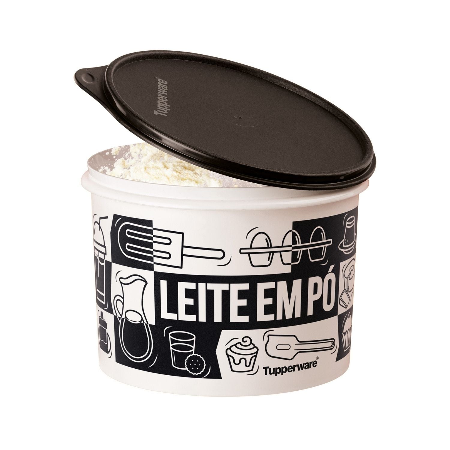 Tupper Caixa Leite Em Pó 1,2Kg Pop Box