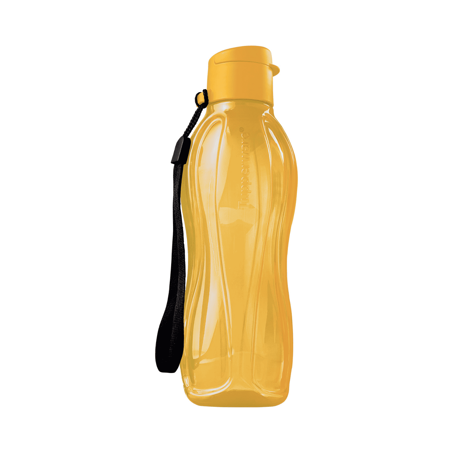 Garrafa Eco Tupper Redonda Plus 500ml Açafrão