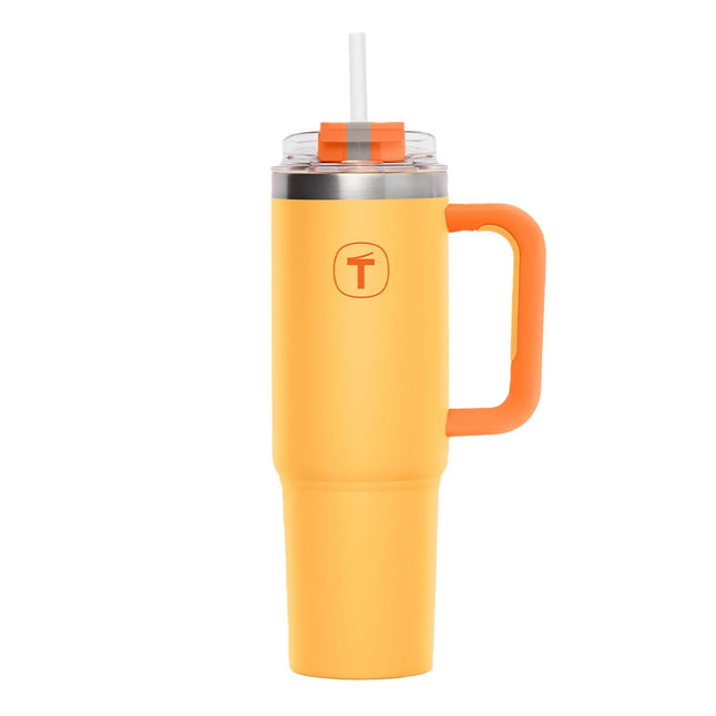 Copo Térmico Big T Com Canudo 1,1L Damasco