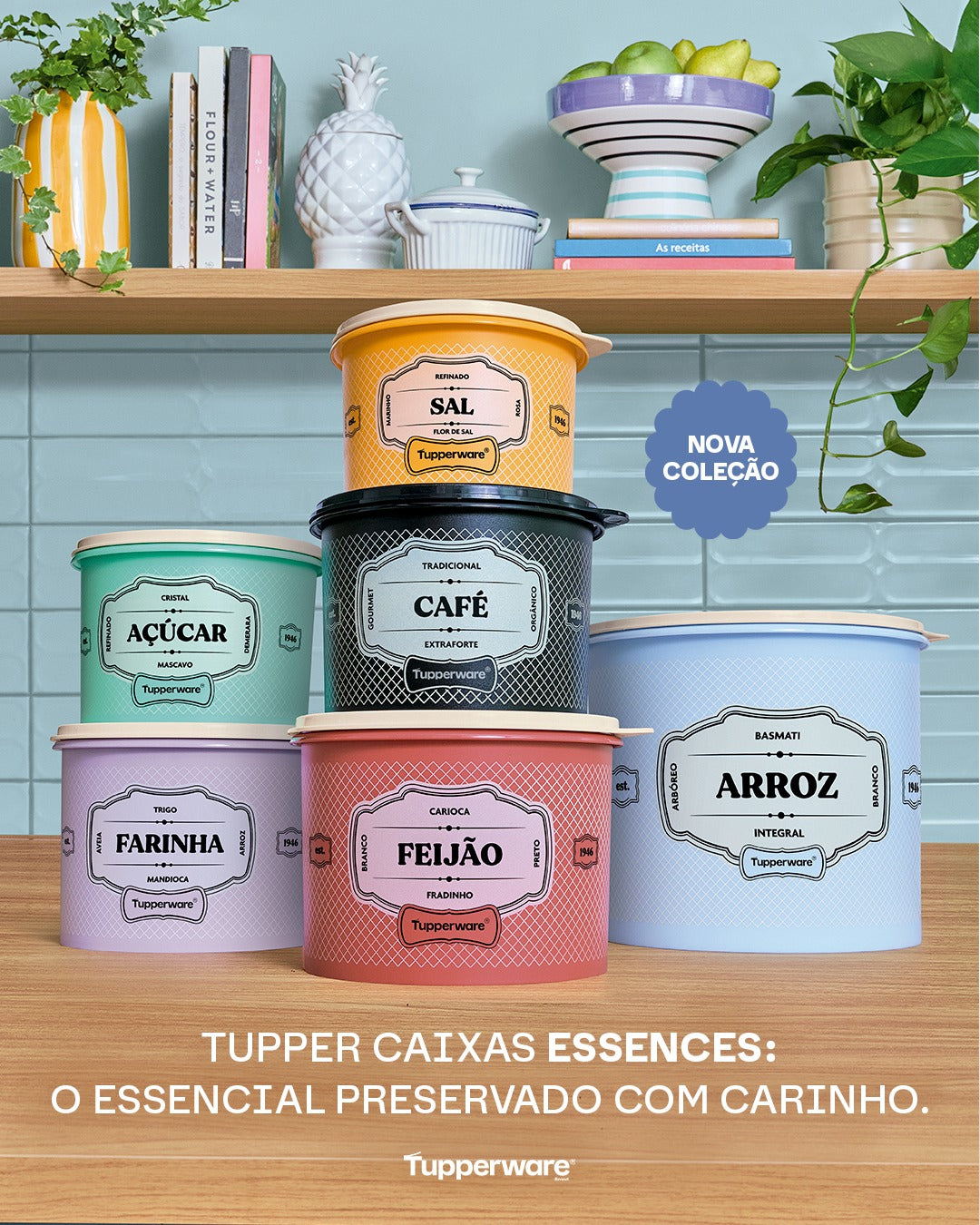Tupper Caixa Arroz Essences 5kg