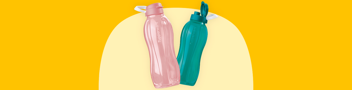 Garrafas de Água Tupperware 1,5 litros