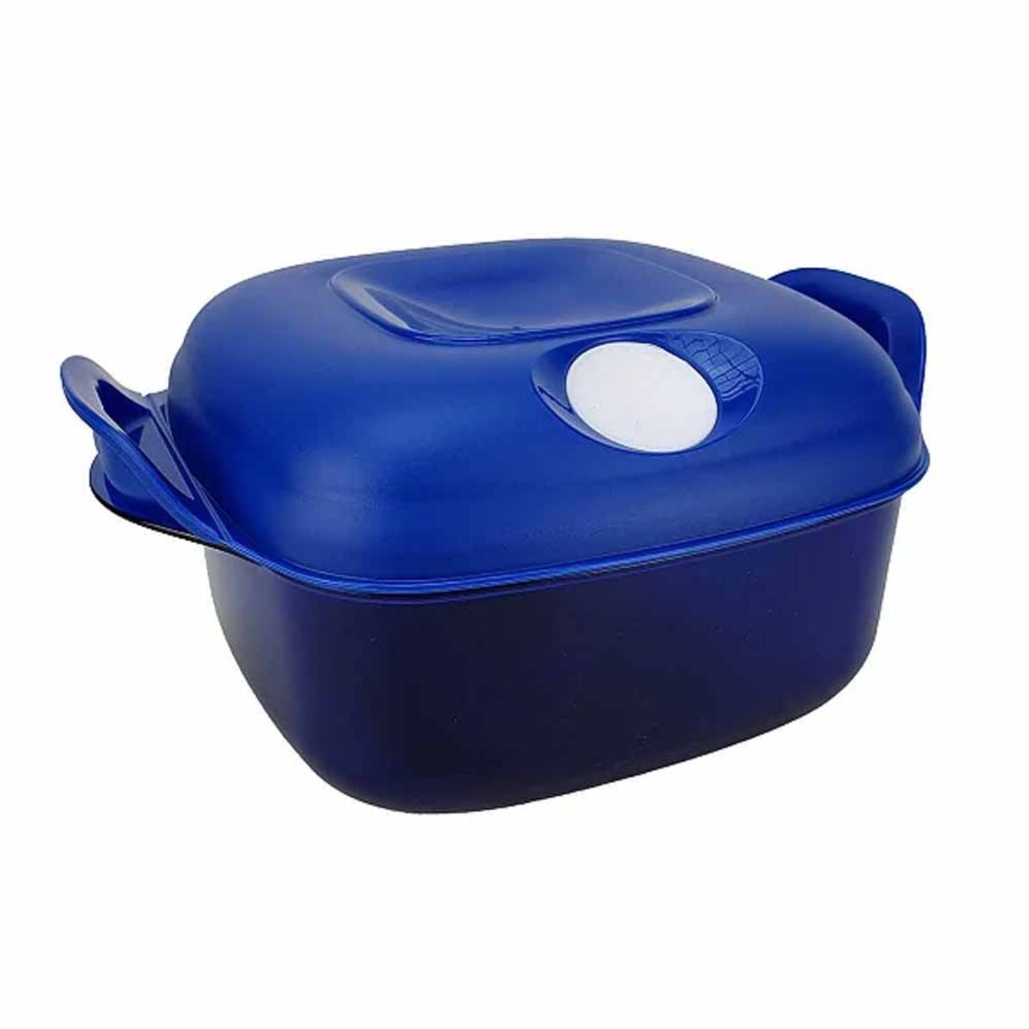 Tigela para Micro-Ondas Cristal Pop 1,2L Azul