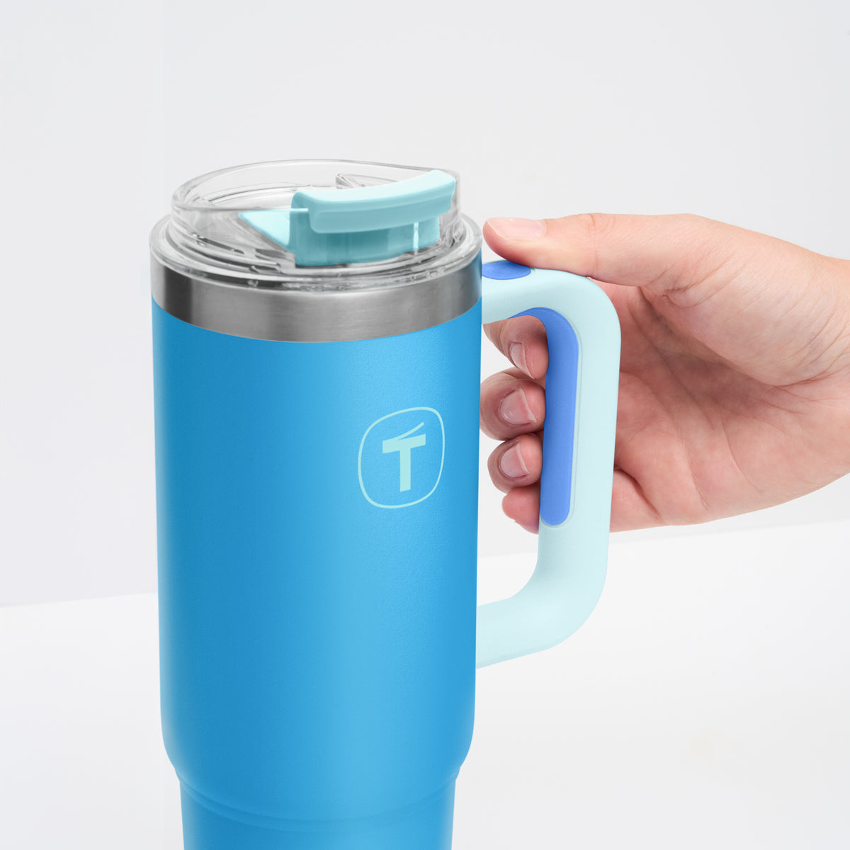 Copo Térmico Big T Com Canudo 1,1L Grécia