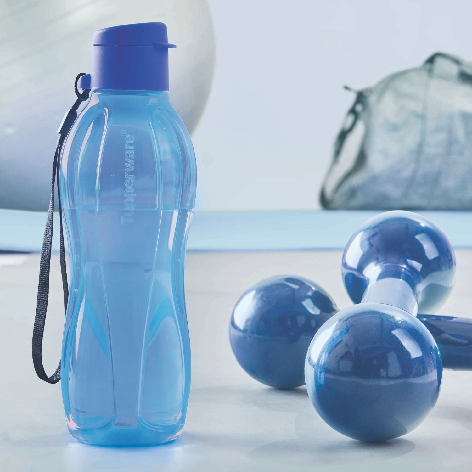 Garrafa Eco Tupper 500ml Azul Royal