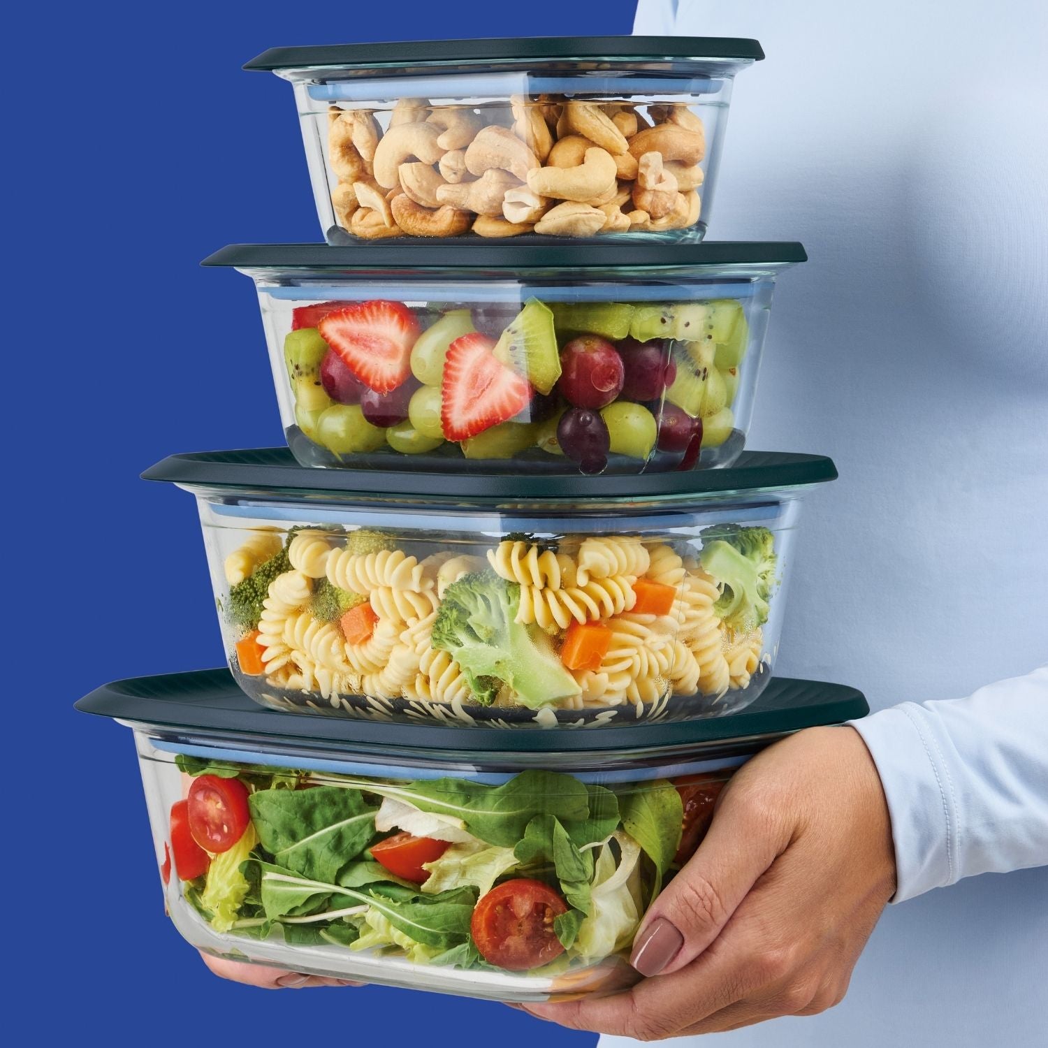 Travessa Tupperware® Vitrea Retangular Ii 650ml