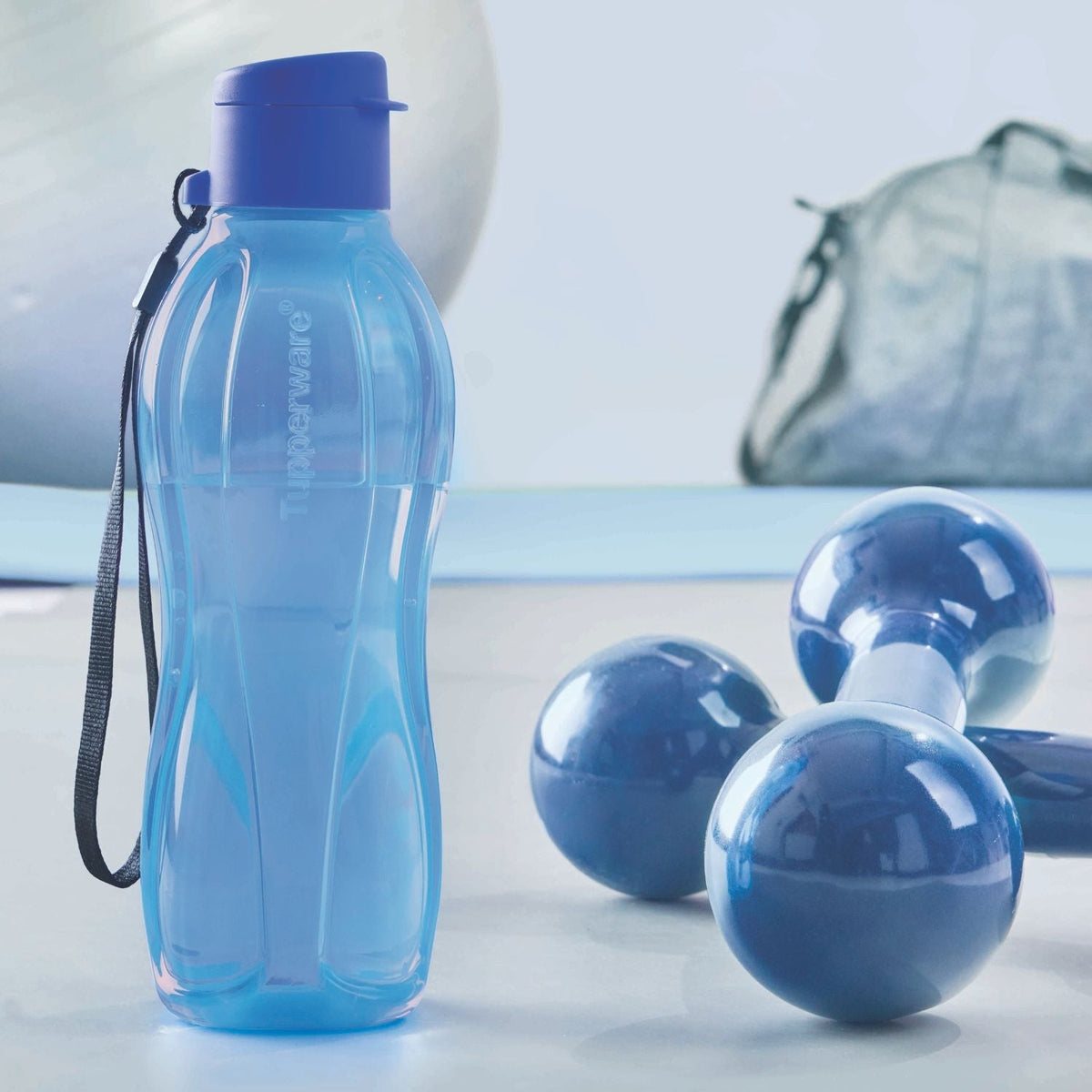 Garrafa Eco Tupper 500ml Azul Royal