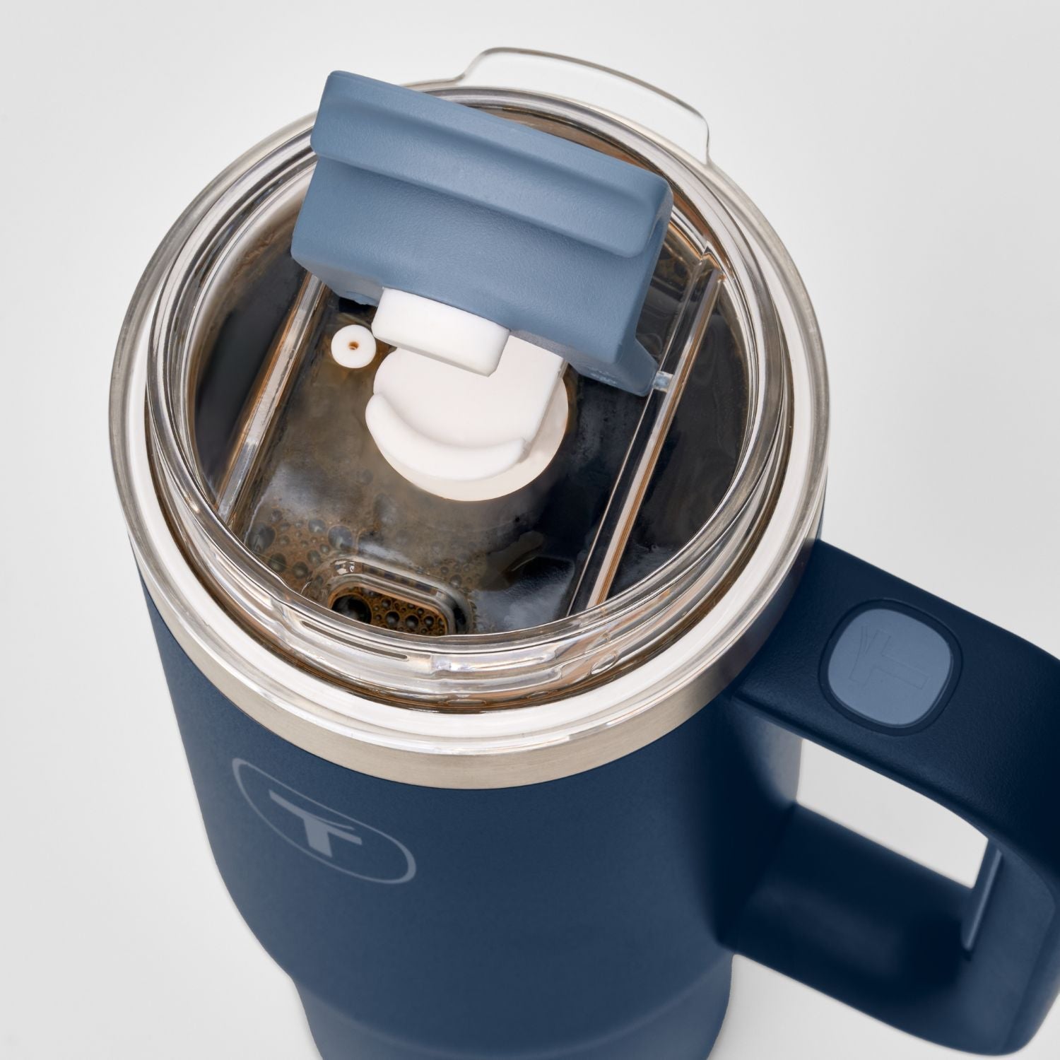 Copo Térmico Big T Com Canudo 1,1L Mar Profundo