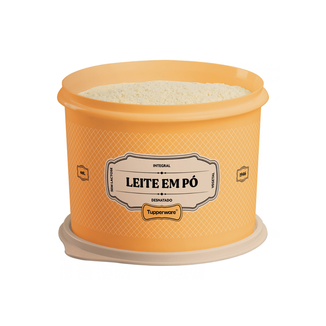 Tupper Caixa Leite Em Pó 1,2Kg Essences